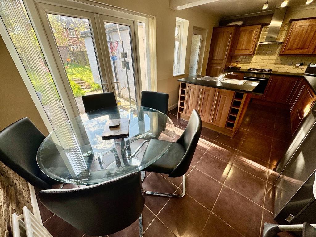 Dining Area into Kitchen