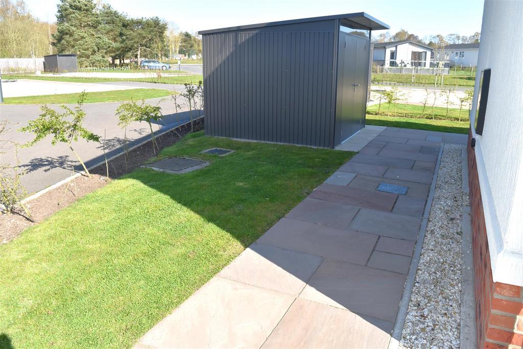 Rear garden
