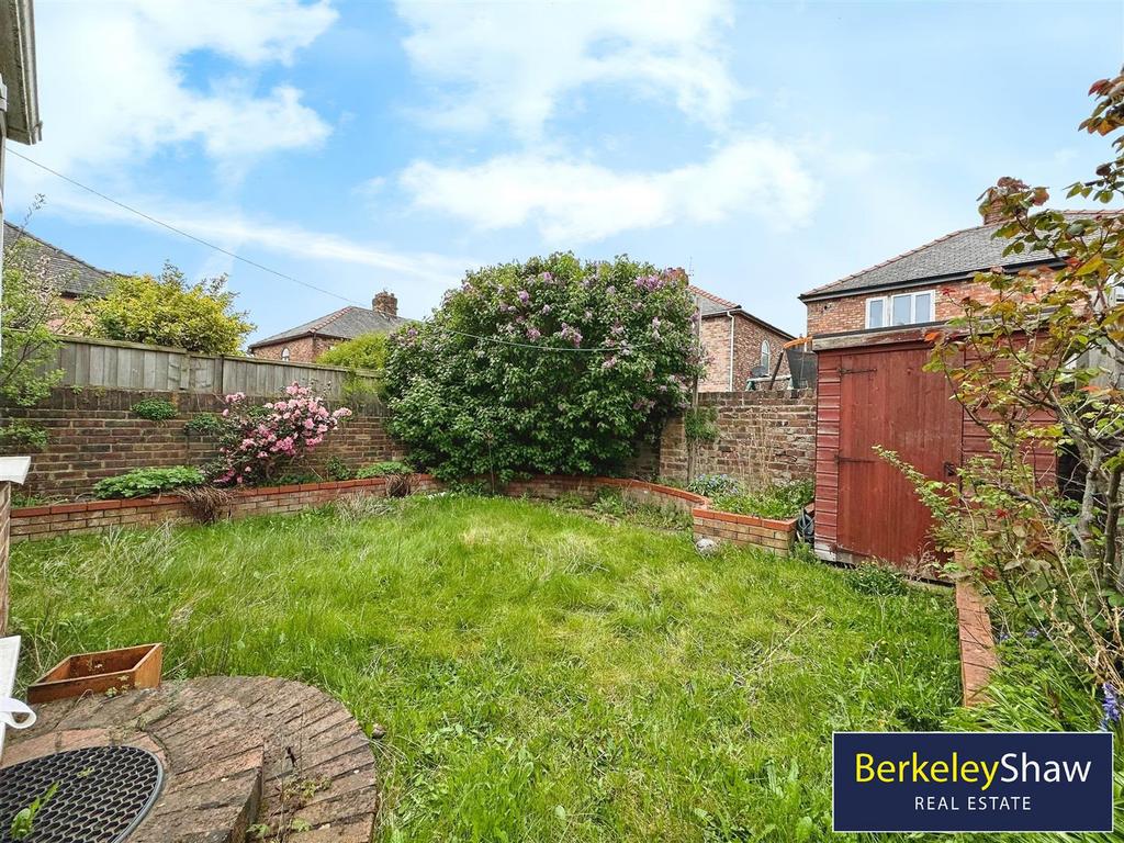 Rear garden