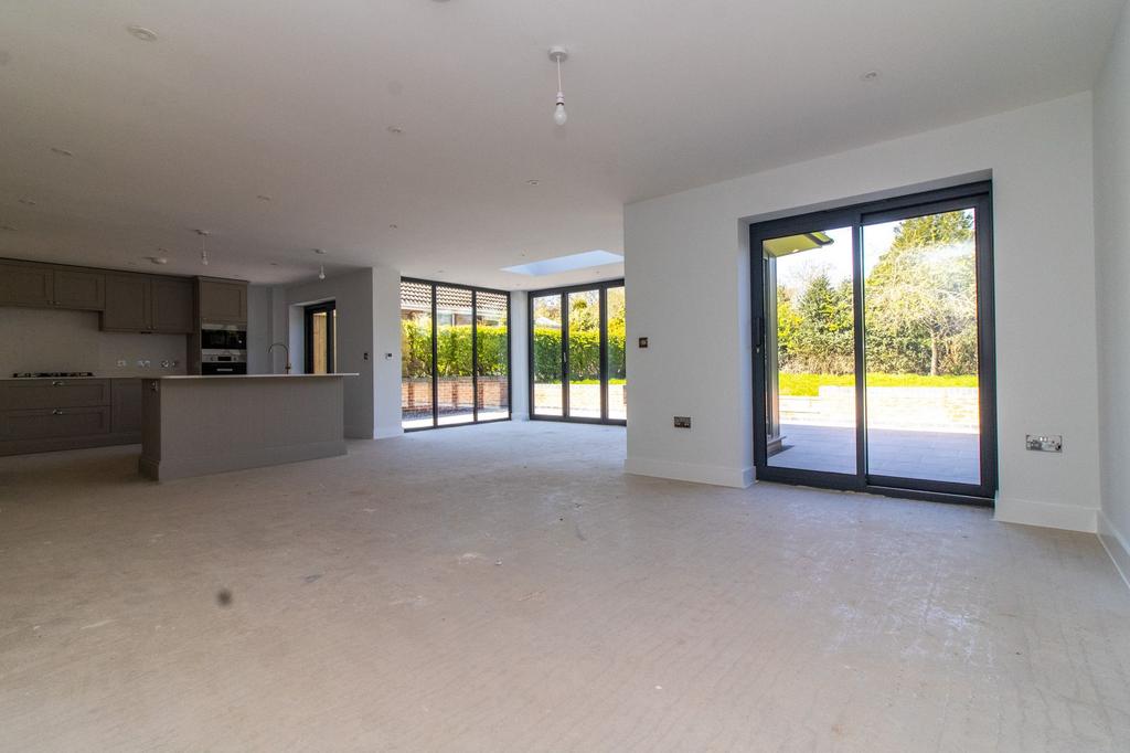 Open plan living room