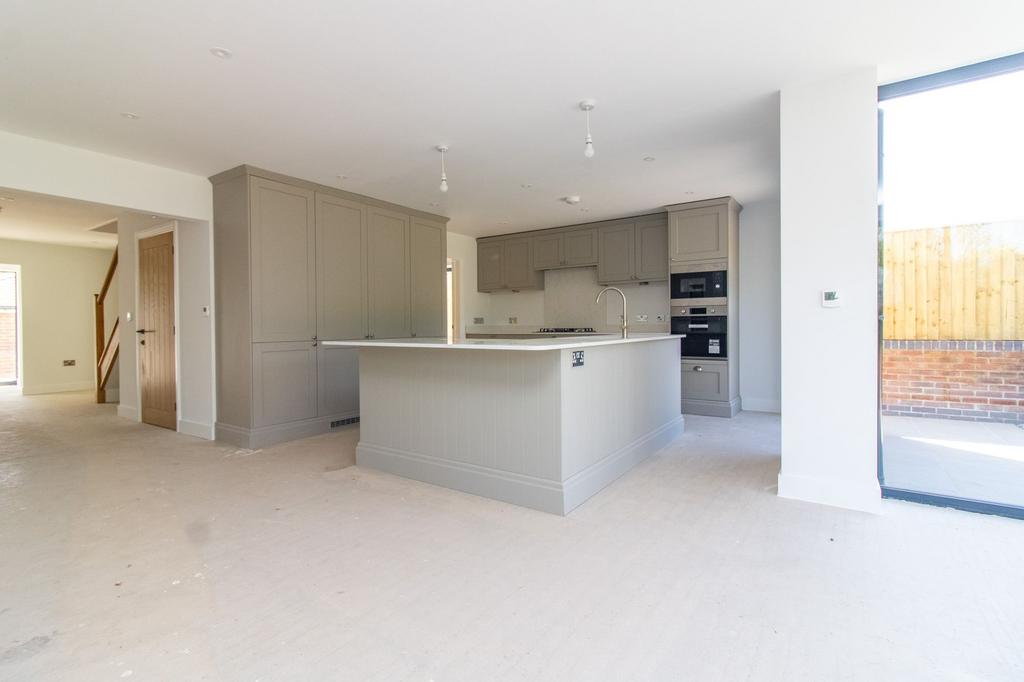 Open plan living room