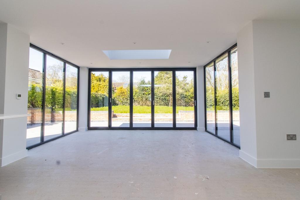 Open plan living room