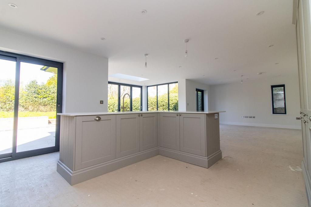 Open plan living room