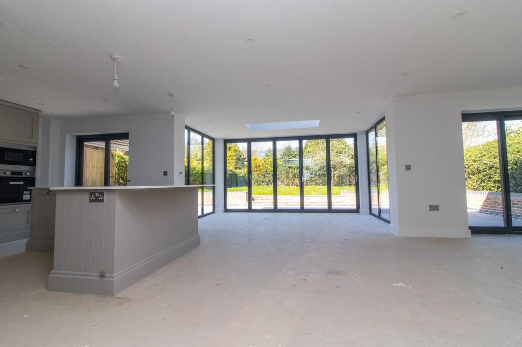 Open plan living room