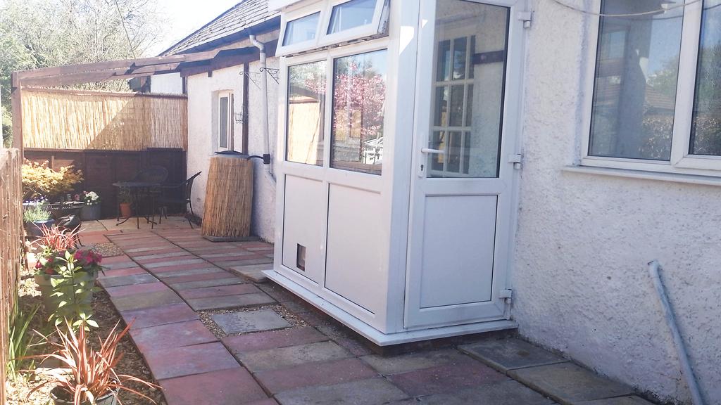 Outside