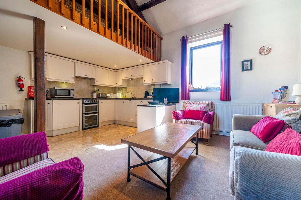 Open plan living space