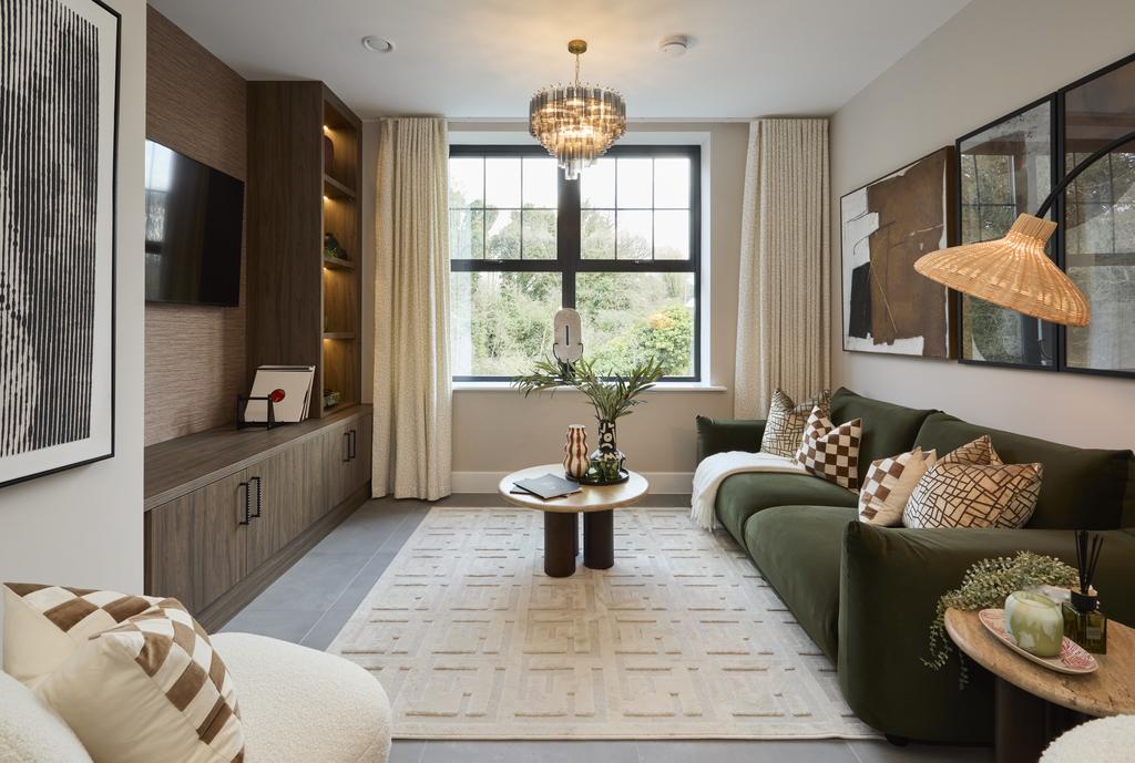 Plot 8 living area