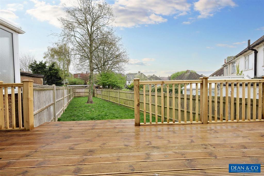 Rear garden