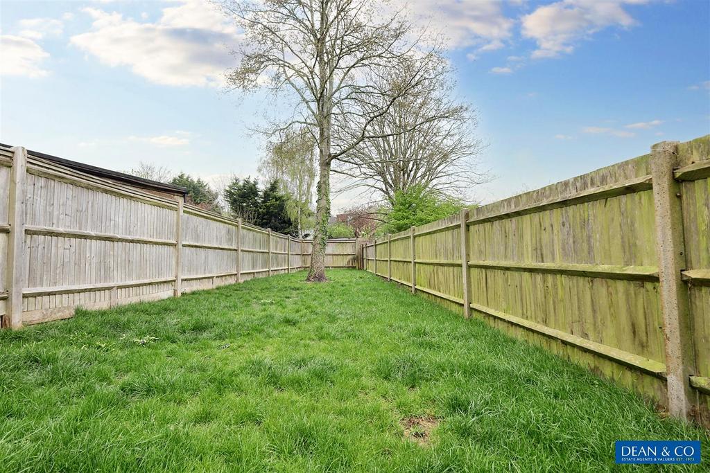 Rear garden
