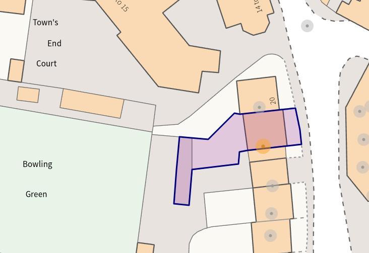 Plan showing parking