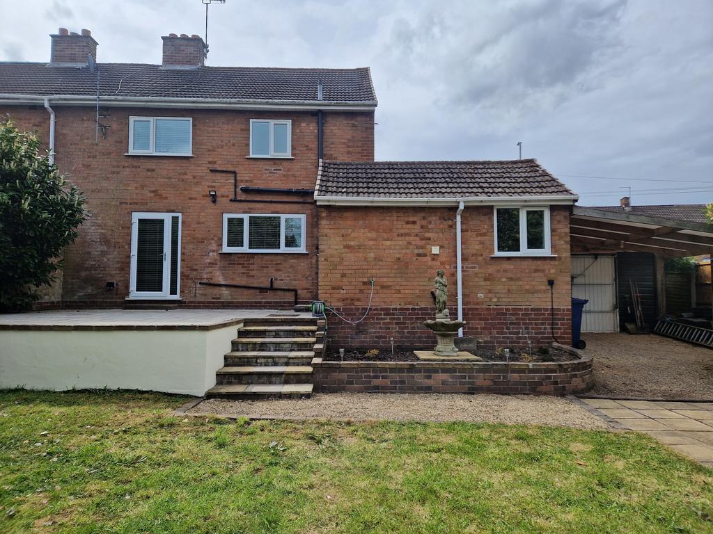 Rear of Property