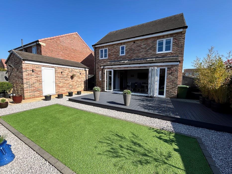 Rear garden