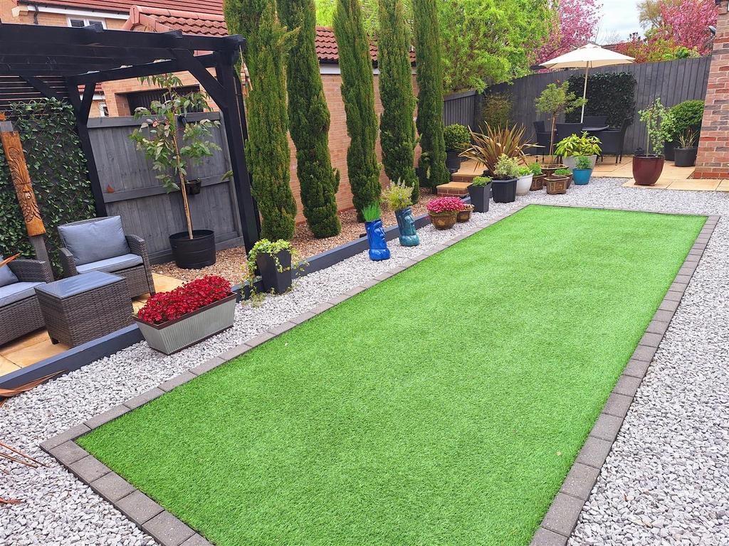 Rear garden