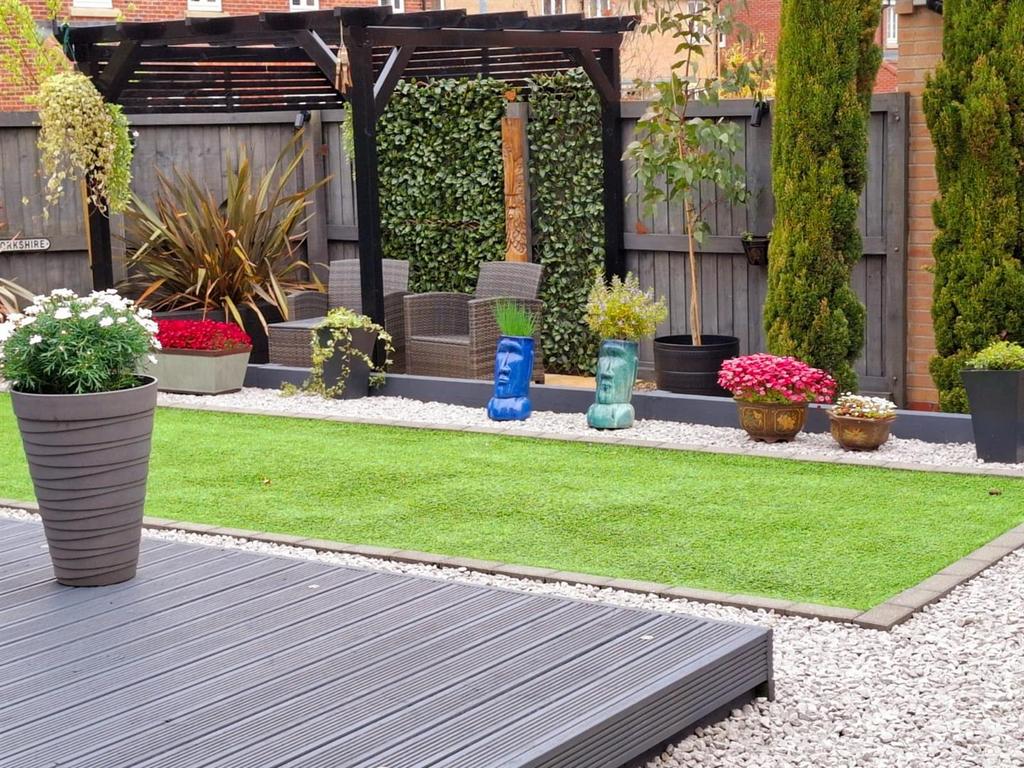 Rear garden