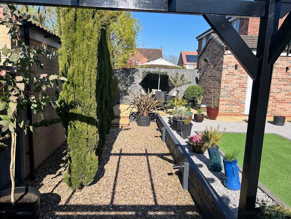 Rear garden