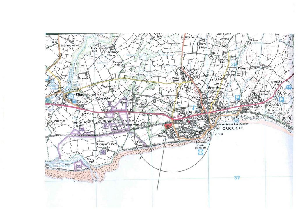 Muriau Fields, Criccieth - Location plan.jpg