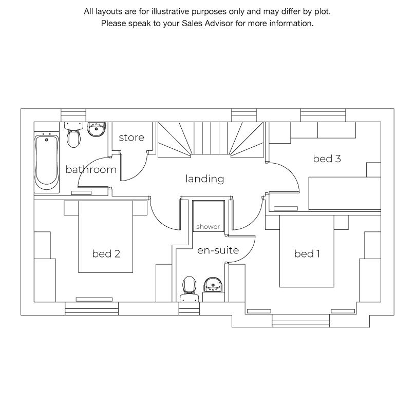 First floor plan