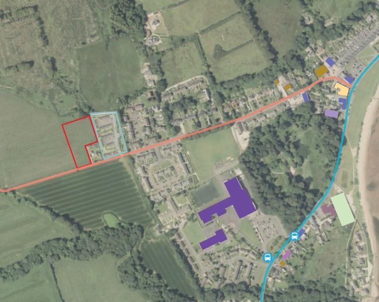 Location within the village of Lamlash