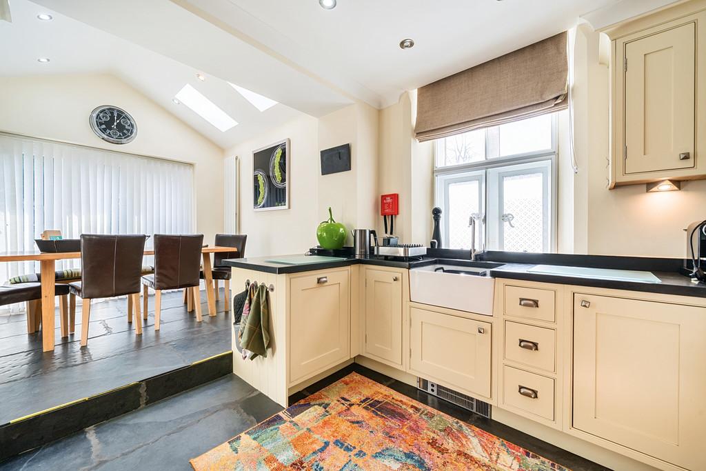 Kitchen and dining area