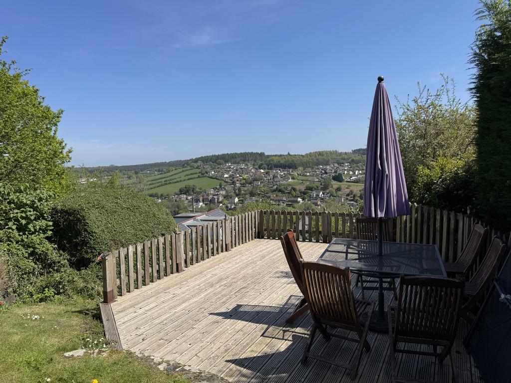 Decking area and view