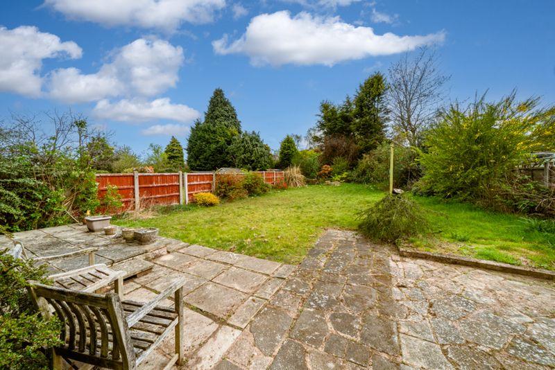 Rear garden