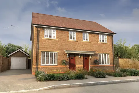3 bedroom semi-detached house for sale, Plot 31, The Buxton at The Paddocks, Ash Green GU12