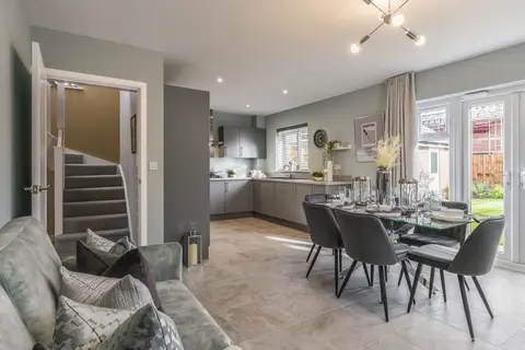 4 bedroom detached house for sale, Plot 119, The Locke at Bloor Homes at Stowmarket, Pipistrelle Drive IP14