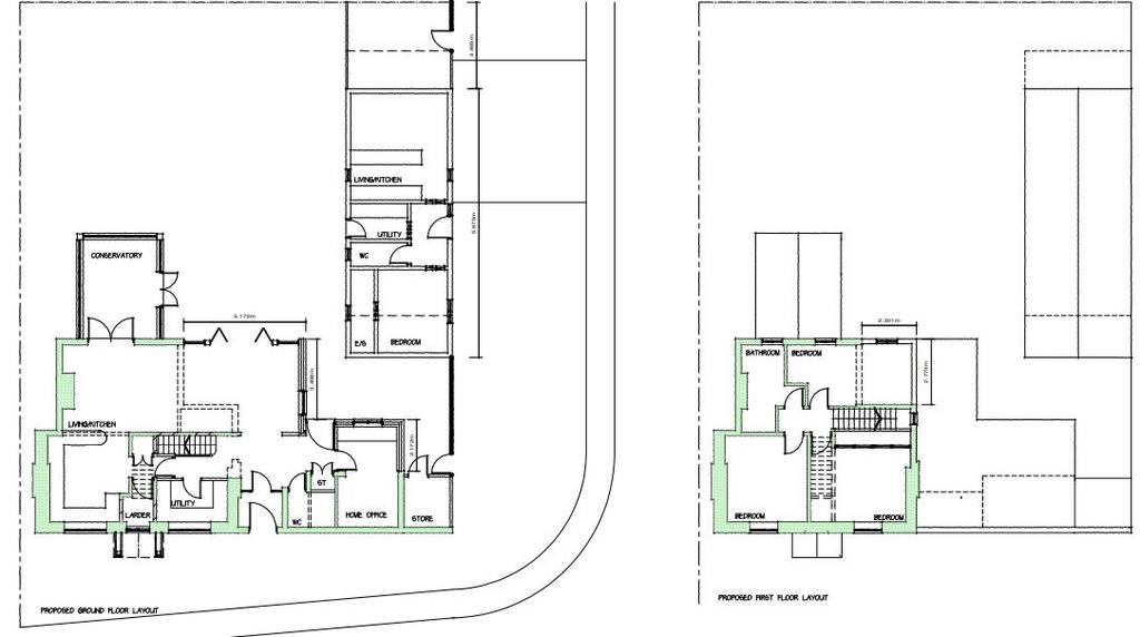 Planning &amp; Potential Drawings