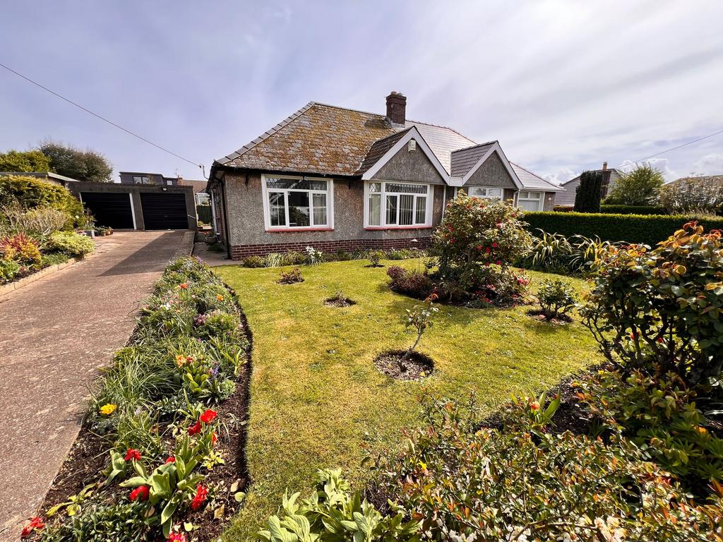 Lon Cefn Mably, Rhoose, CF62 2 bed semi-detached bungalow - £299,950