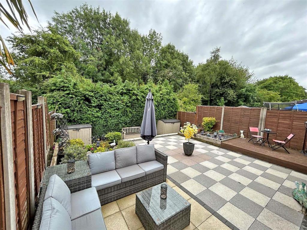 Rear garden
