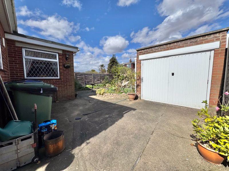 Garage and rear