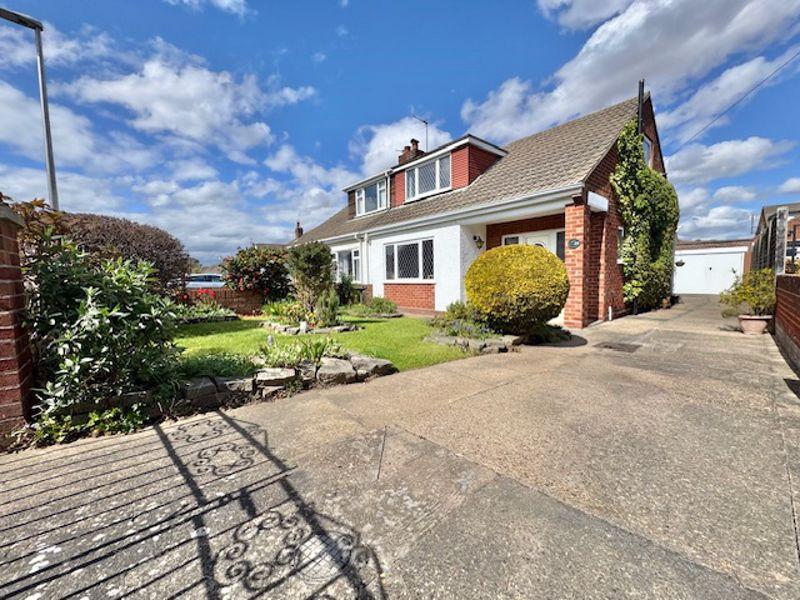 Driveway and front