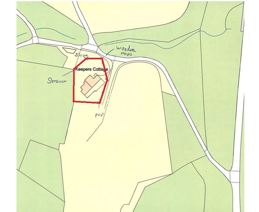 Site Plan Keepers Cottage