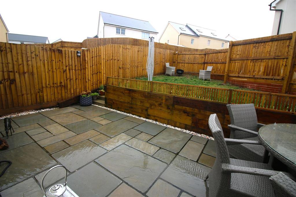 Rear garden