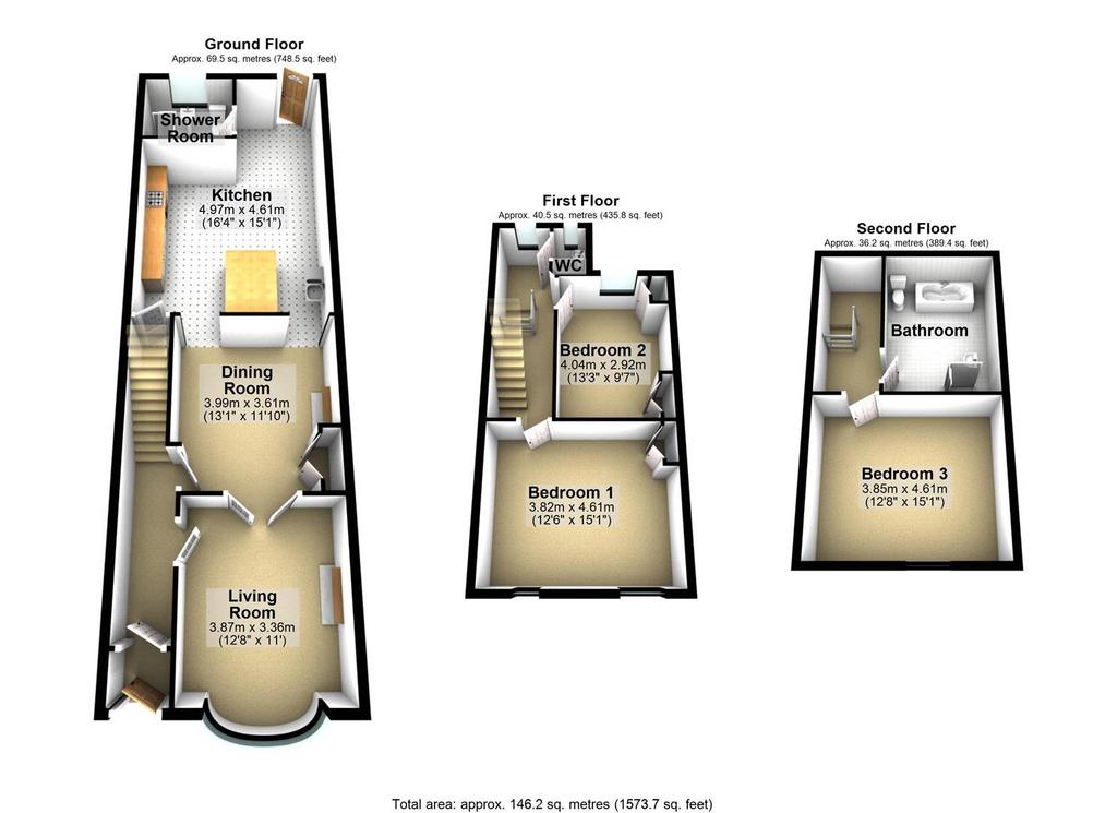 Claremont Terrace, 3d.