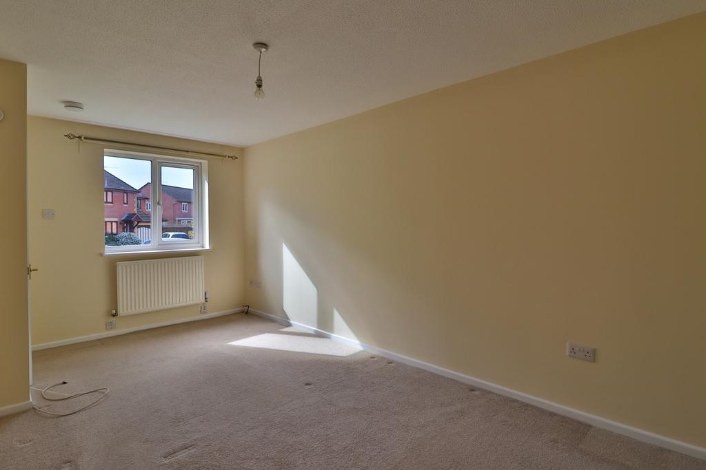 Living room from kitchen view