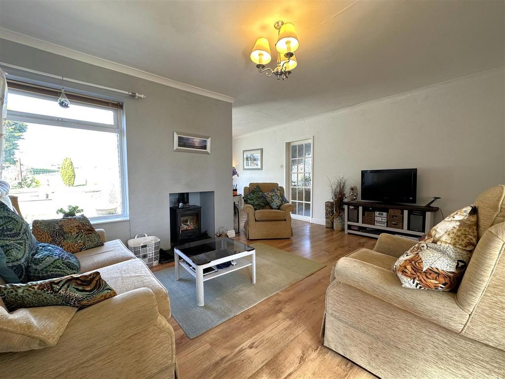 Living Room With Log Burner 721
