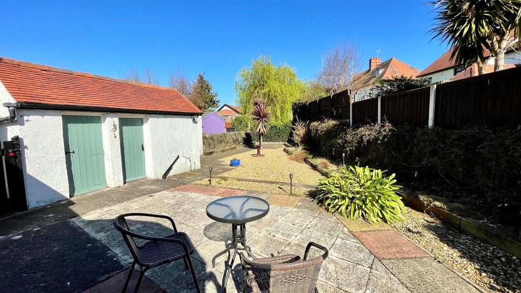 Rear garden