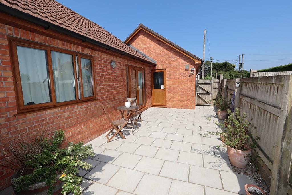 Rear patio