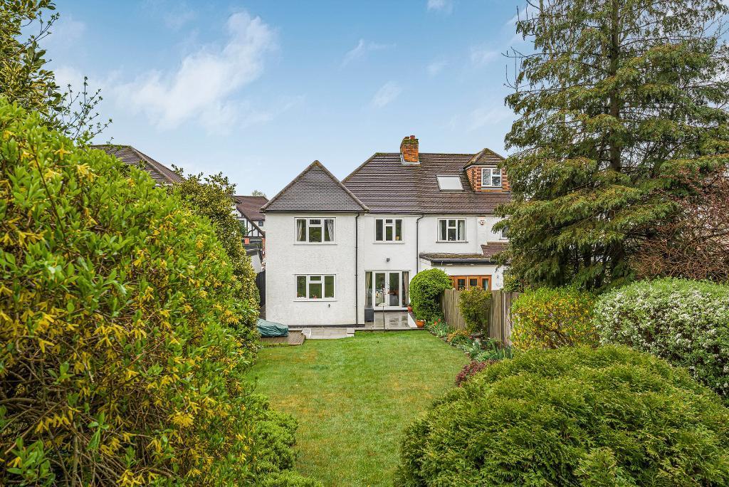 Rear of property