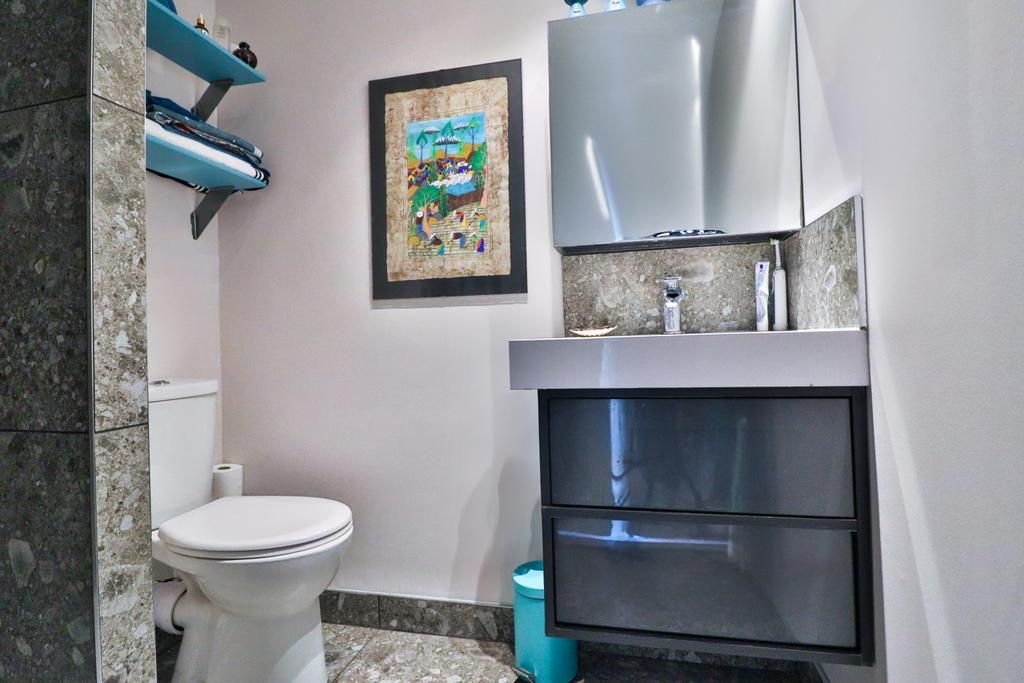 Ensuite modernised shower room