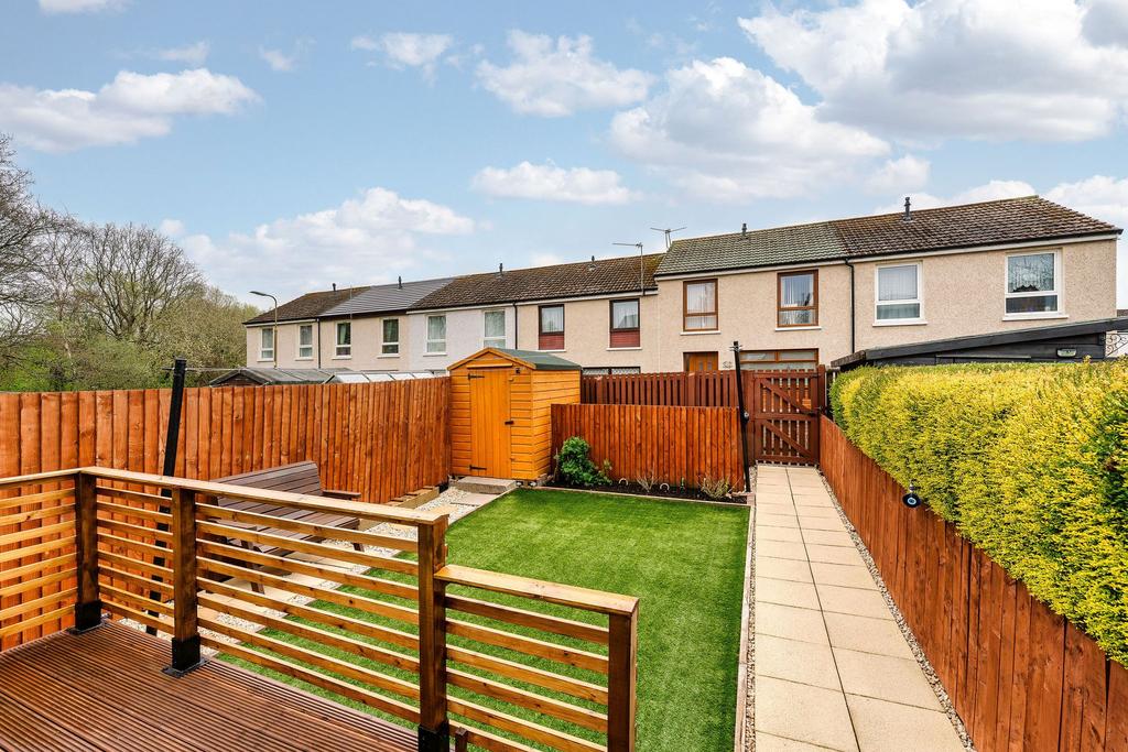 Rear Garden Deck