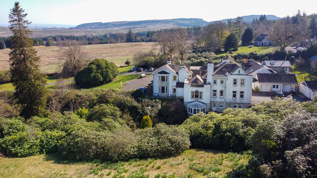 Aerial of Auchineden House