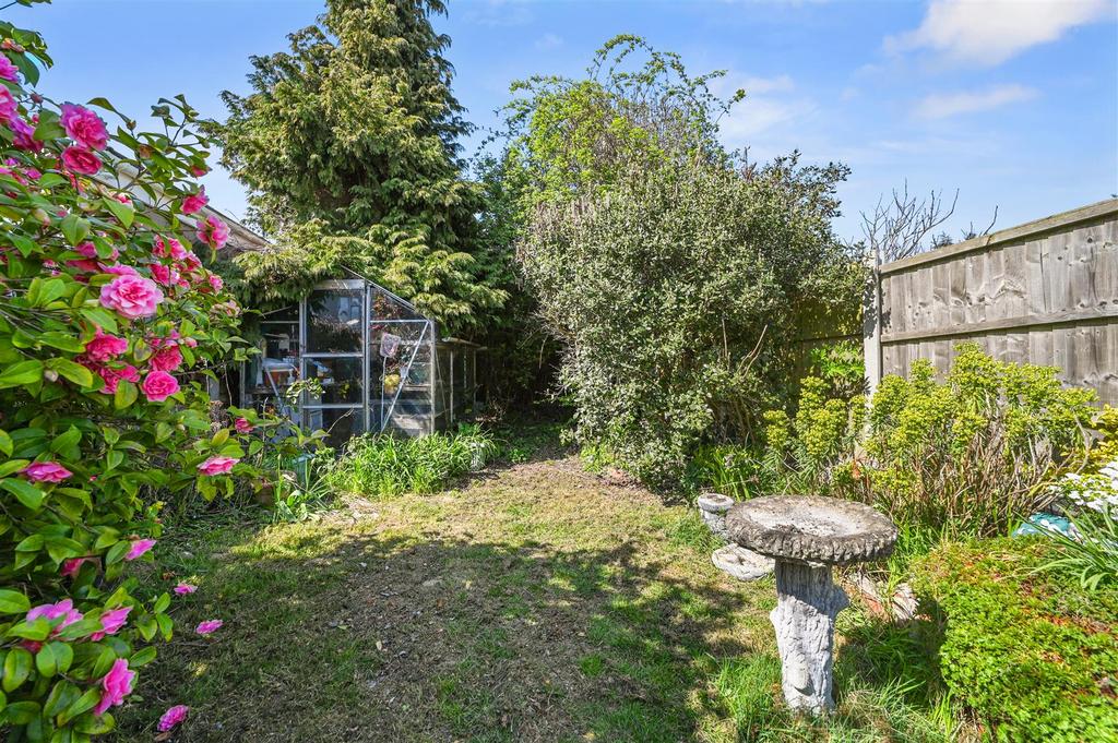 Rear garden