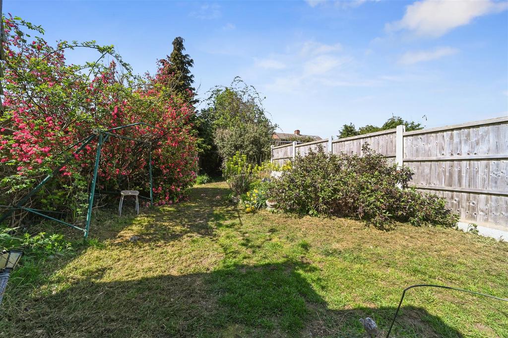 Rear garden