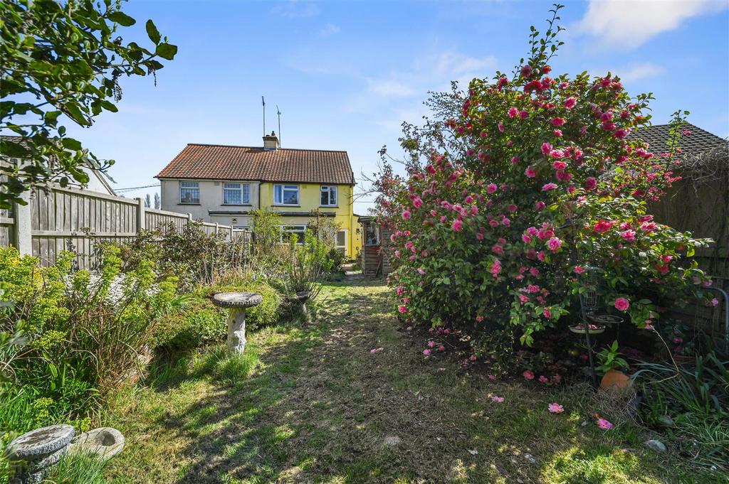 Rear garden