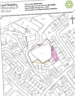 Land for sale, Windhill Old Road, Thackley