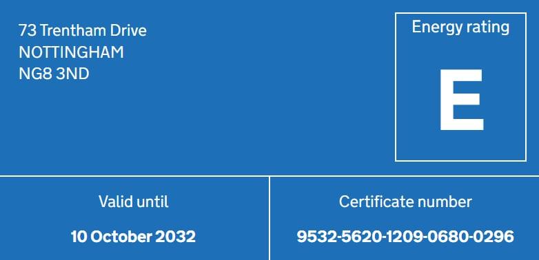Energy Performance Certificate
