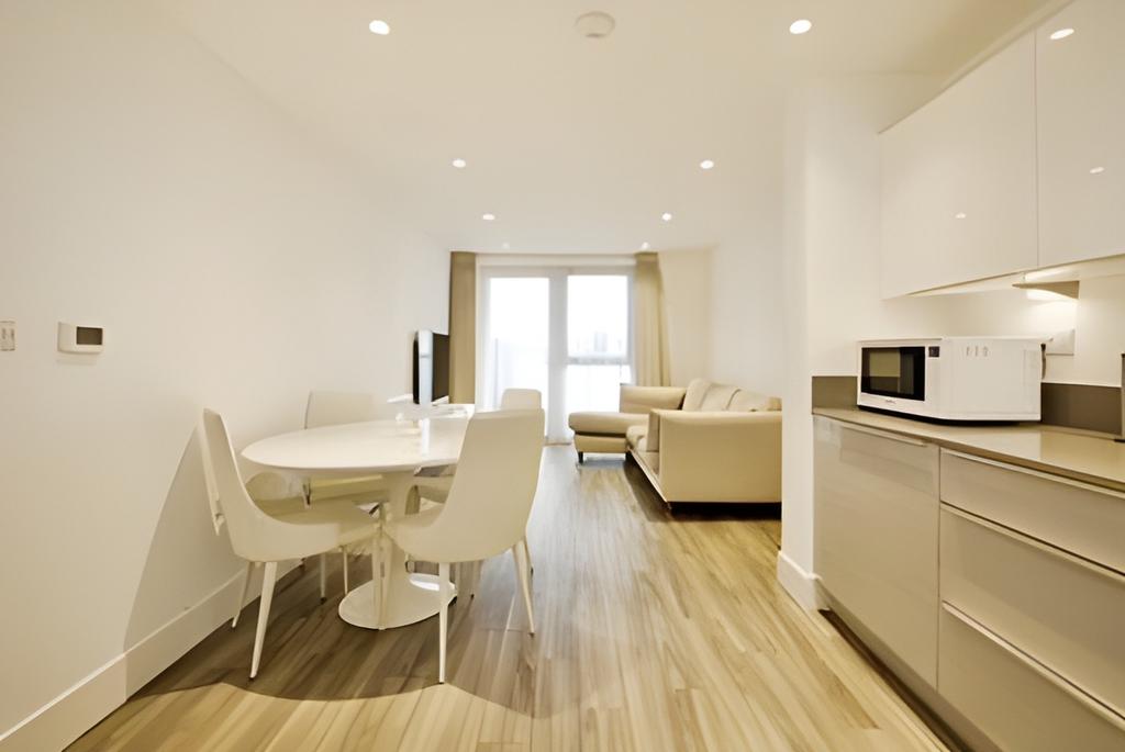 Open-plan living area