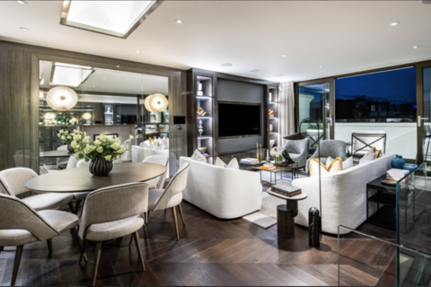 3 bedroom penthouse to rent, Prince Of Wales Terrace, London W8